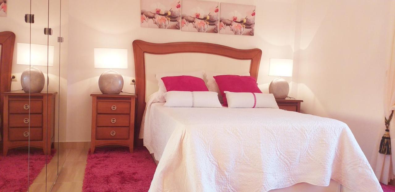 칼다스 데 레이스 Casa Victoria Garden Con Jacuzzi Y Piscina 빌라 외부 사진