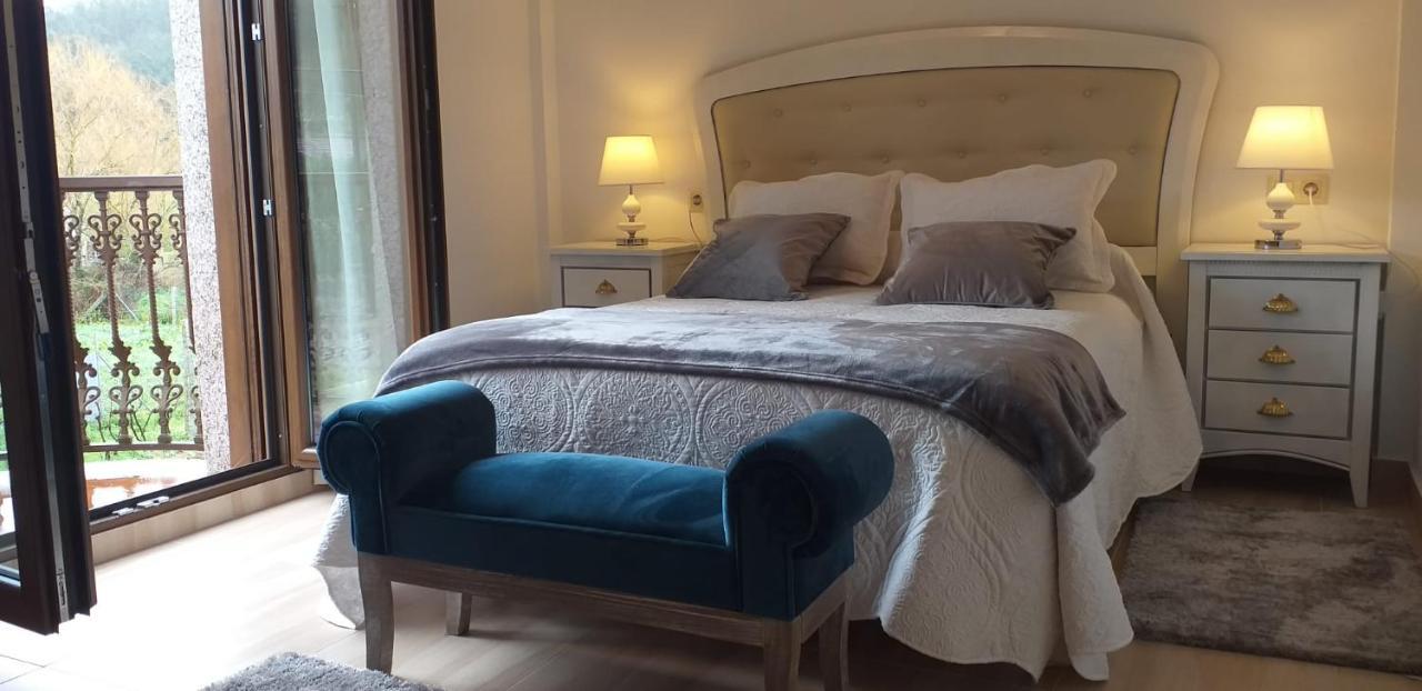 칼다스 데 레이스 Casa Victoria Garden Con Jacuzzi Y Piscina 빌라 외부 사진