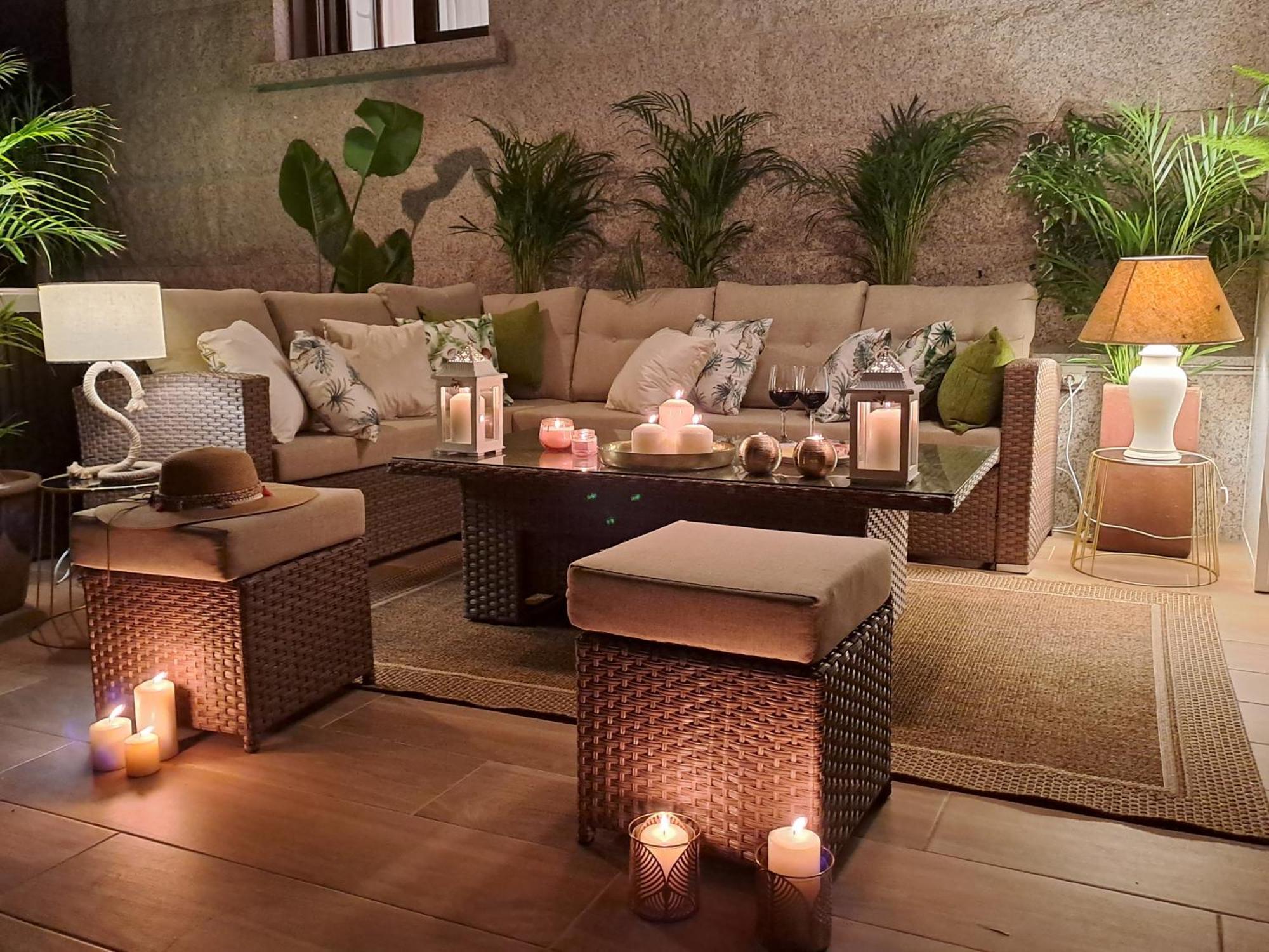 칼다스 데 레이스 Casa Victoria Garden Con Jacuzzi Y Piscina 빌라 외부 사진
