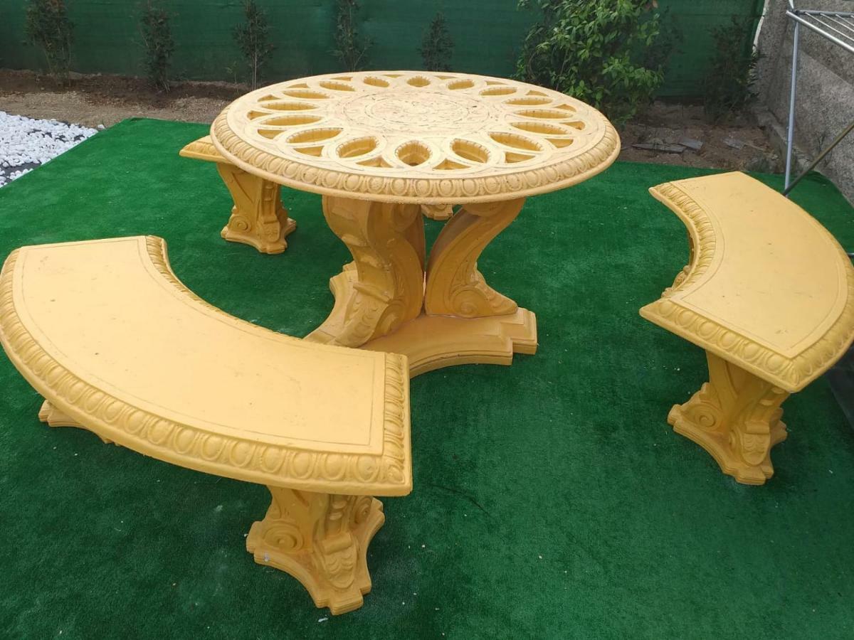 칼다스 데 레이스 Casa Victoria Garden Con Jacuzzi Y Piscina 빌라 외부 사진